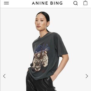 NWT Anine Bing Tiger Tee XS
